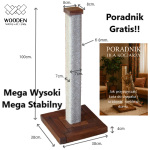 Drapak dla kota 100cm. plus Poradnik dla Kociarzy