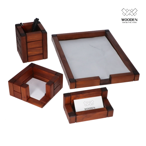 Zestaw drewnianych akcesoriów na biurko B19 Nowość_11.png