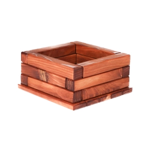 Salaterka drewniana średnia. 