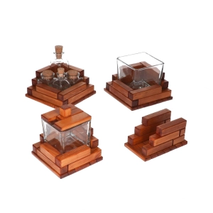    Zestaw Cukierniczka, Salaterka, Serwetnik, Przyprawnik.   