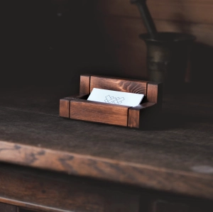 Wizytownik Drewniany.